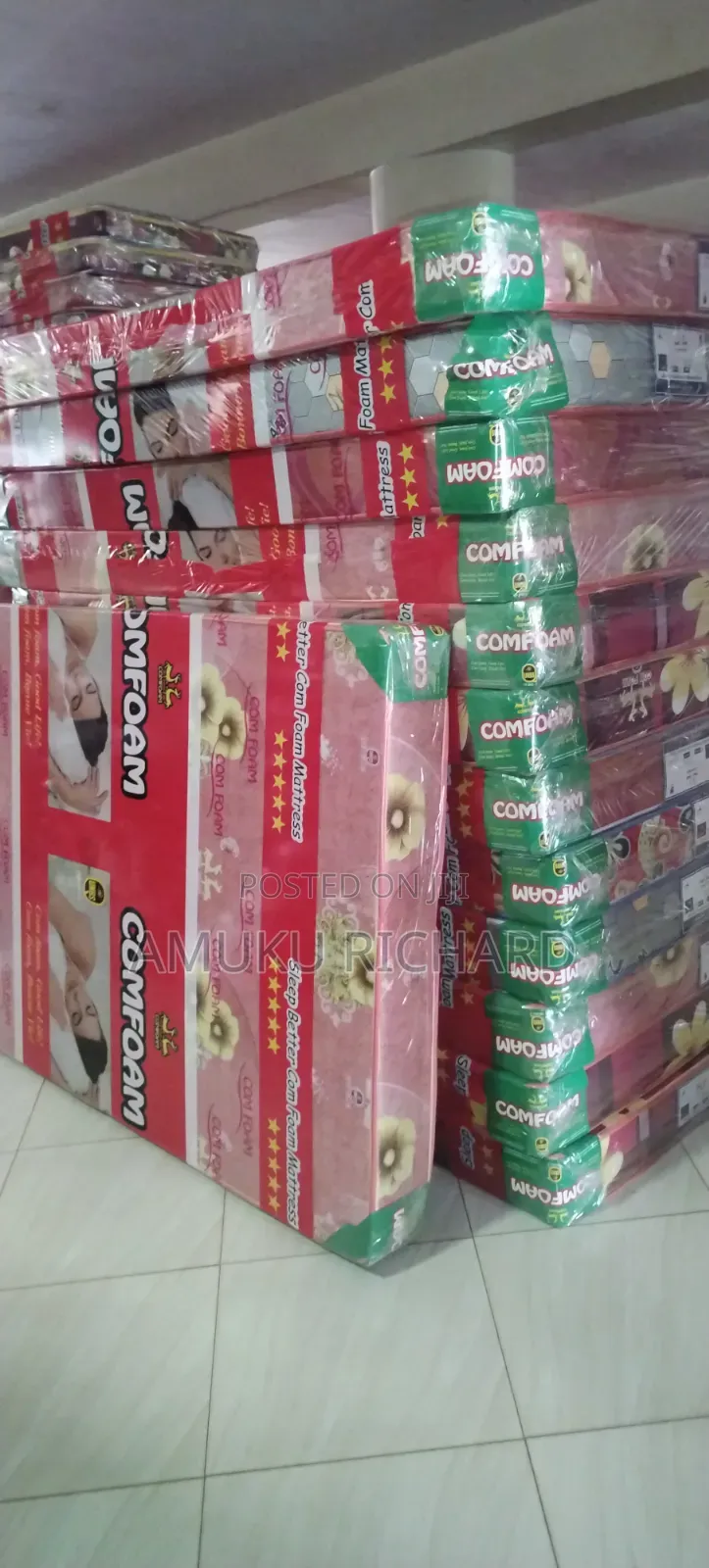 Com Foam Mattress 4*6-6 Inches at 185000