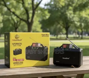 Boombest Ln-5216bt Wireless Speaker Featuring a Digital Display