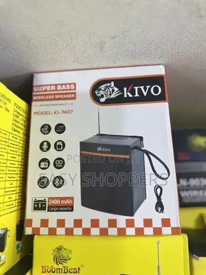 Kivo Ki-7407 Super Bass Wireless Speaker
