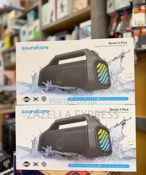 Anker Soundcore Boom 2 Plus Portable Bluetooth Speaker, 140w RMS