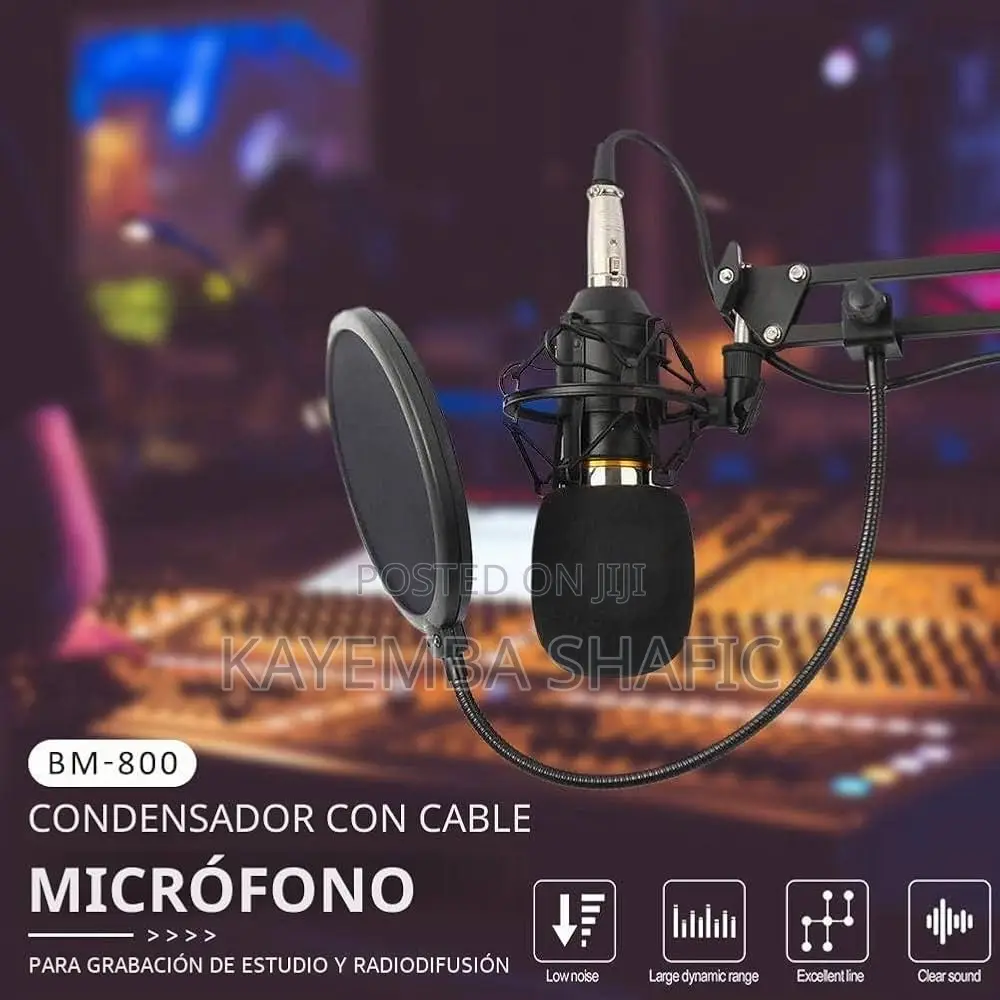 Bm-800 Professional Studio Condenser Microphone Kit