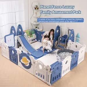 Deluxe Kids’ Indoor Playpen Activity Center