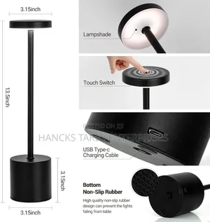 Modern Minimalist Cordless Led Table Lamps