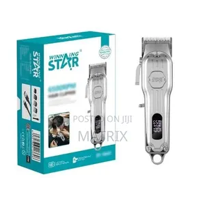 Rechargeable Hair Clipper With Led Display -