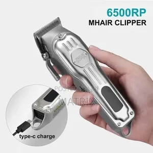Rechargeable Hair Clipper With Led Display -