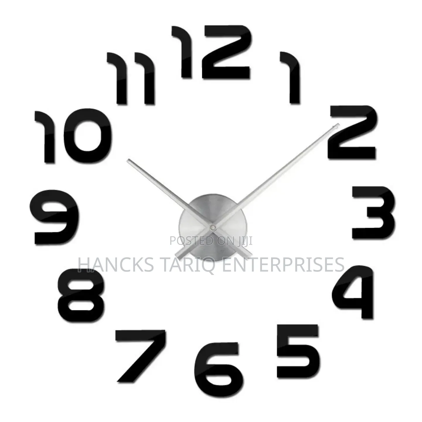 Diy Frameless Wall Clock – Modern Home Decor