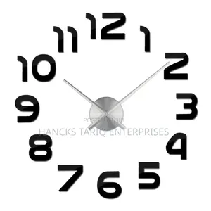 Diy Frameless Wall Clock – Modern Home Decor