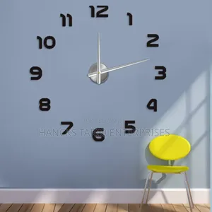 Diy Frameless Wall Clock – Modern Home Decor