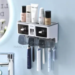 Multi-Functional Bathroom Wall-Mounted Organizer