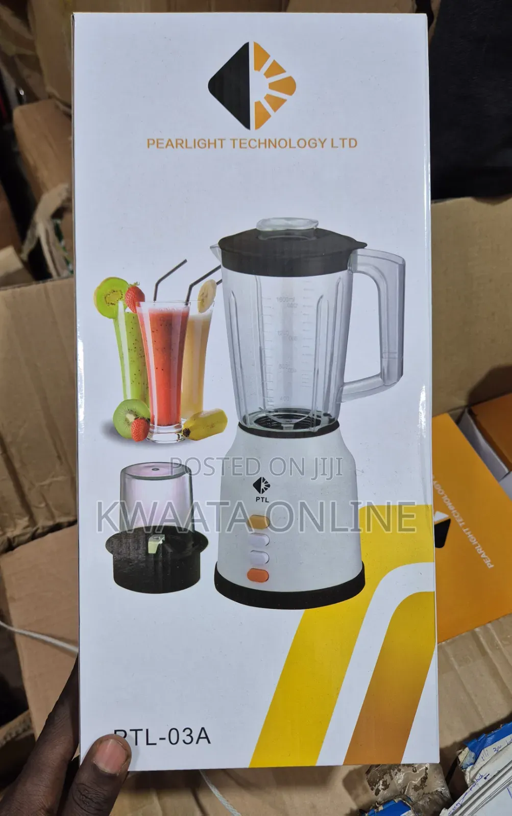 1.5l Pearlight 2-in-1 Blender With Grinder — Blend More