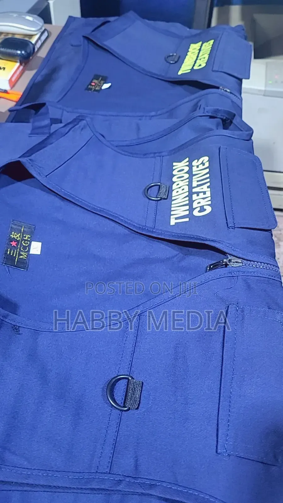 Customized Press Jackets.