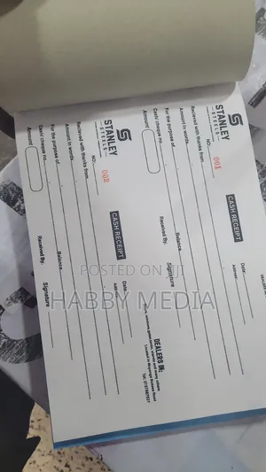 Custom Reciept Book, Quotation Books, Invoices, Purchases Orders Books