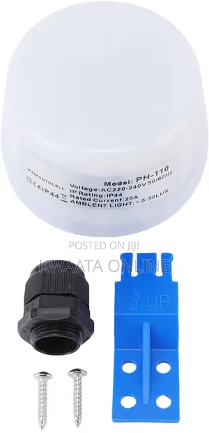 25a Photocell Sensor Outdoor Lighting, Dusk-to-Dawn Timer Switch Ip44