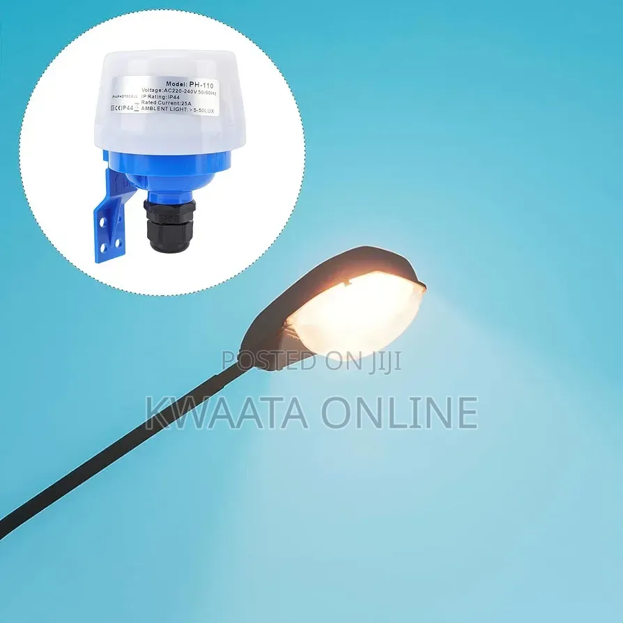 25a Photocell Sensor Outdoor Lighting, Dusk-to-Dawn Timer Switch Ip44