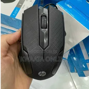 Hp Optical Wired Mouse Black for Computer Laptop