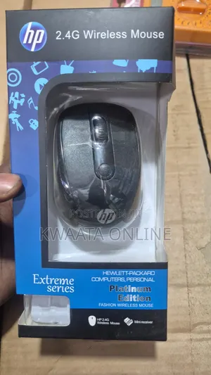 Black 2.4g Usb 2.0 Folding Wireless Optical Mouse for Pc Laptop