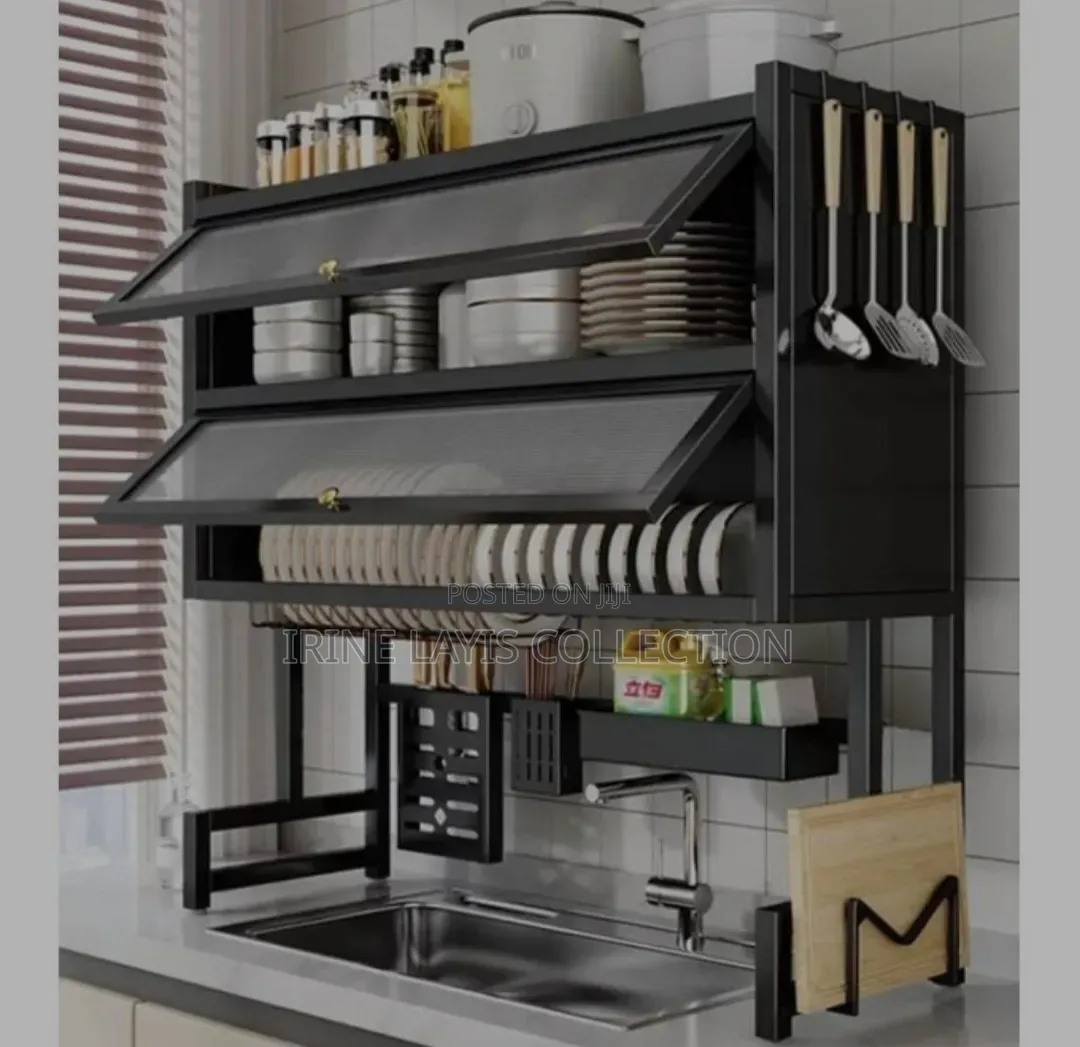 Over-the-Sink Dish Drying Rack.