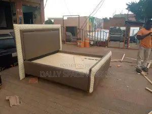 6x6 Upholstered Bed