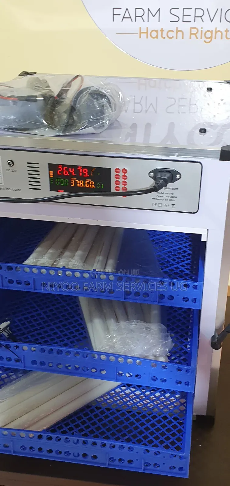 136 Eggs Incubator Matric Imported