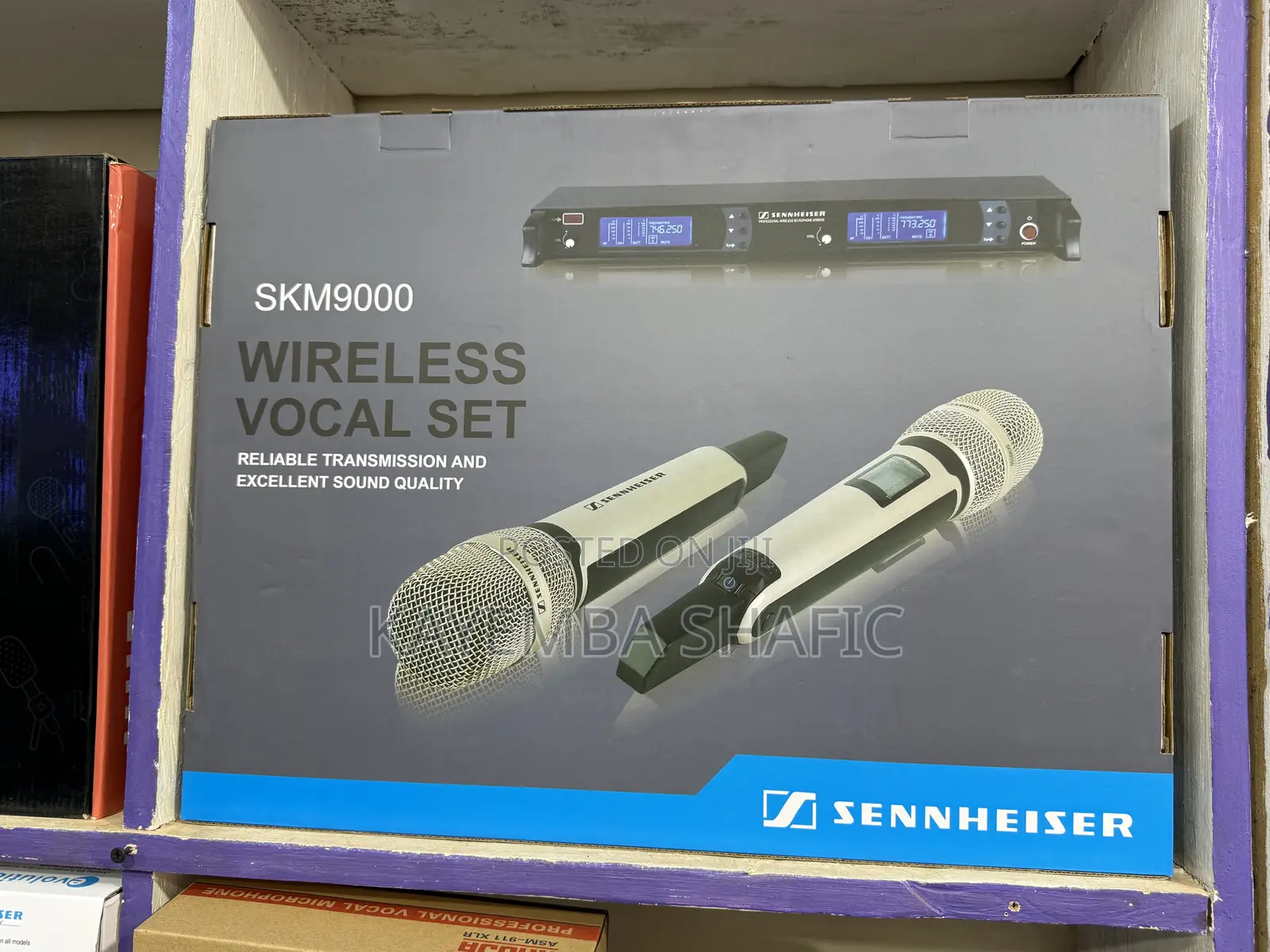 Skm9000 Wireless Vocal Set Dual Handheld Microphone System