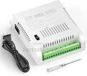 Cj Multi-Channel 12v CCTV Power Supply Box – Brand New