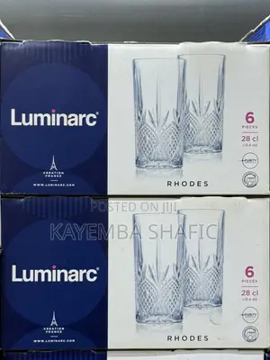 Luminarc Rhodes 12-Piece Highball Tumbler Set (28 Cl / 280ml)