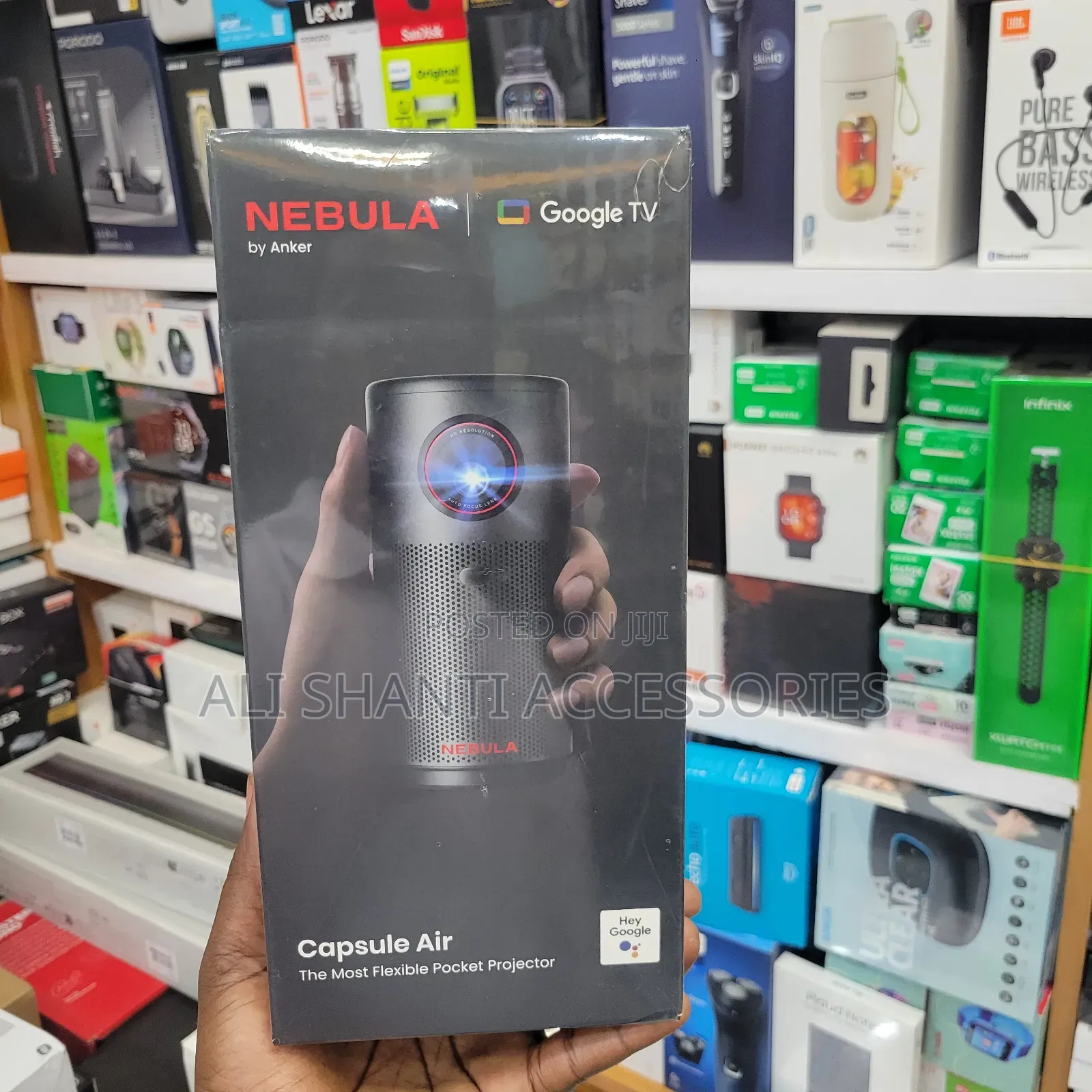 Nebula Capsule Air Google Tv Projector