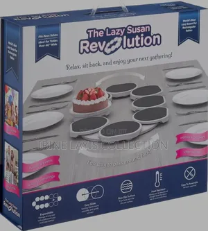 Lazy Susan Revolution," a Specialized, Expandable Turntable.