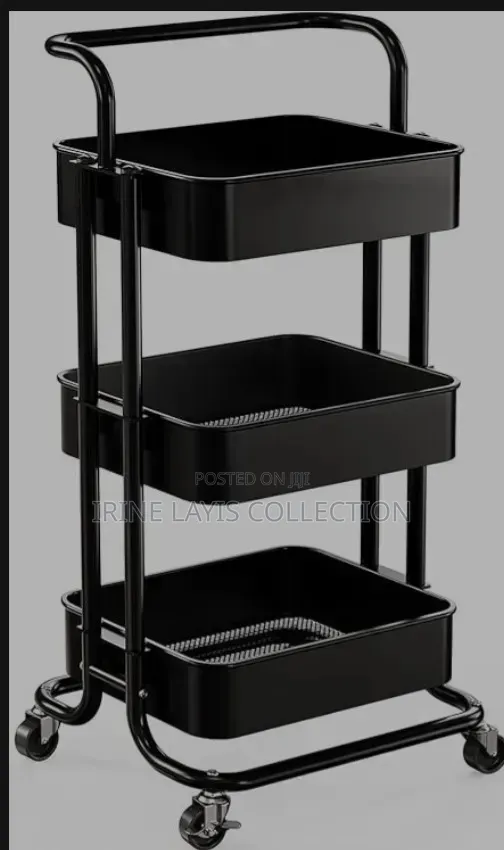 The 3 Tier Mesh Utility Cart.