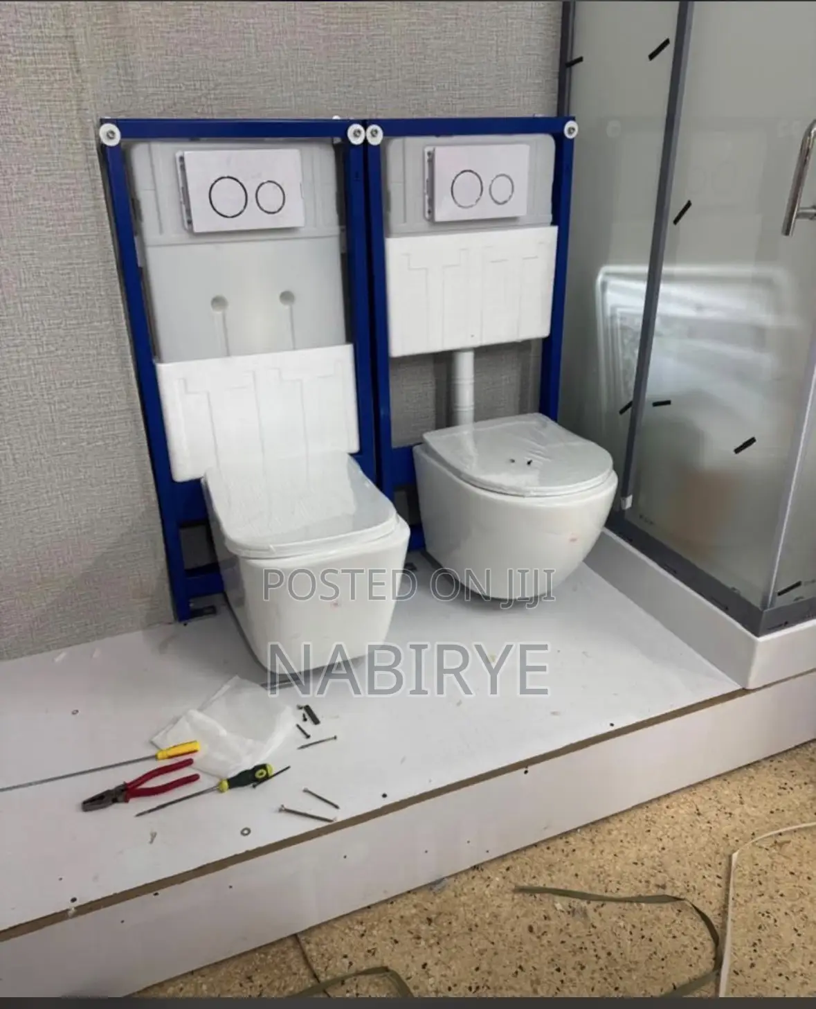 Concealed/Floating Toilet