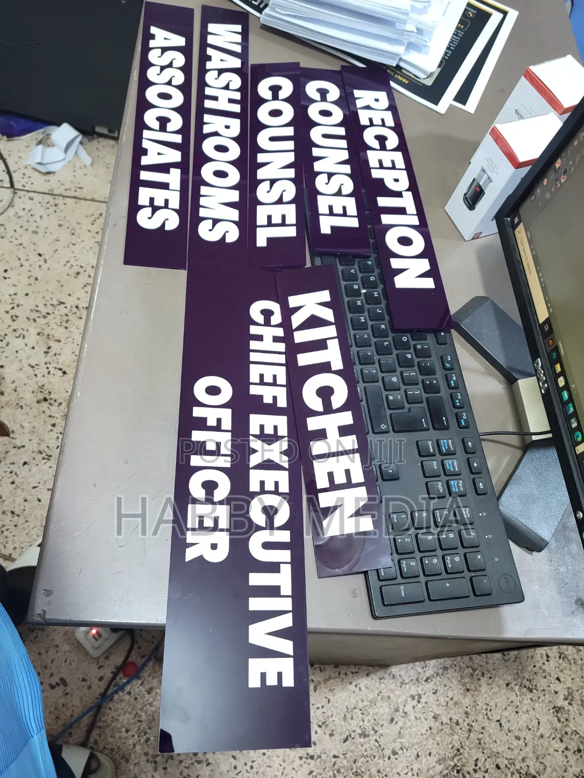 Custom Office Labels