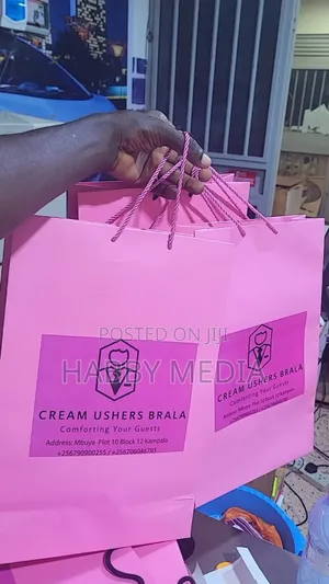 Custom Branded Paperbags.
