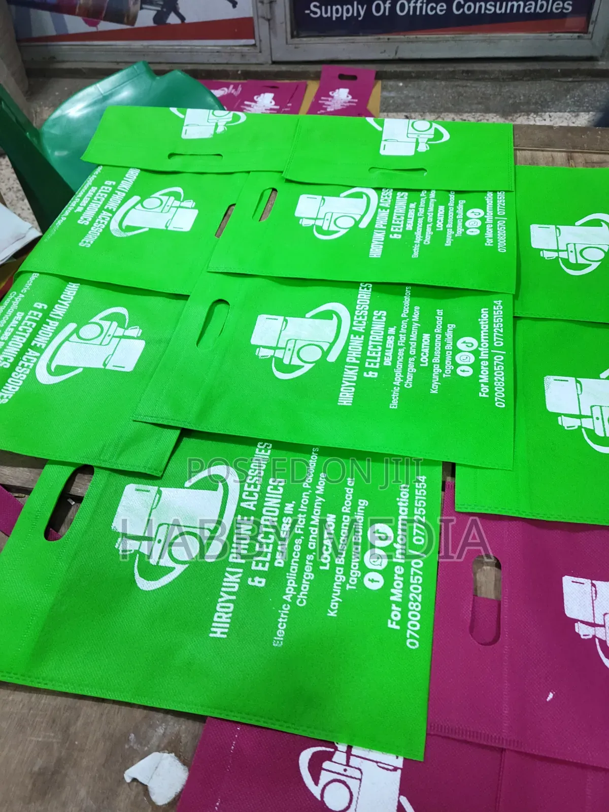 Printed Business Bags