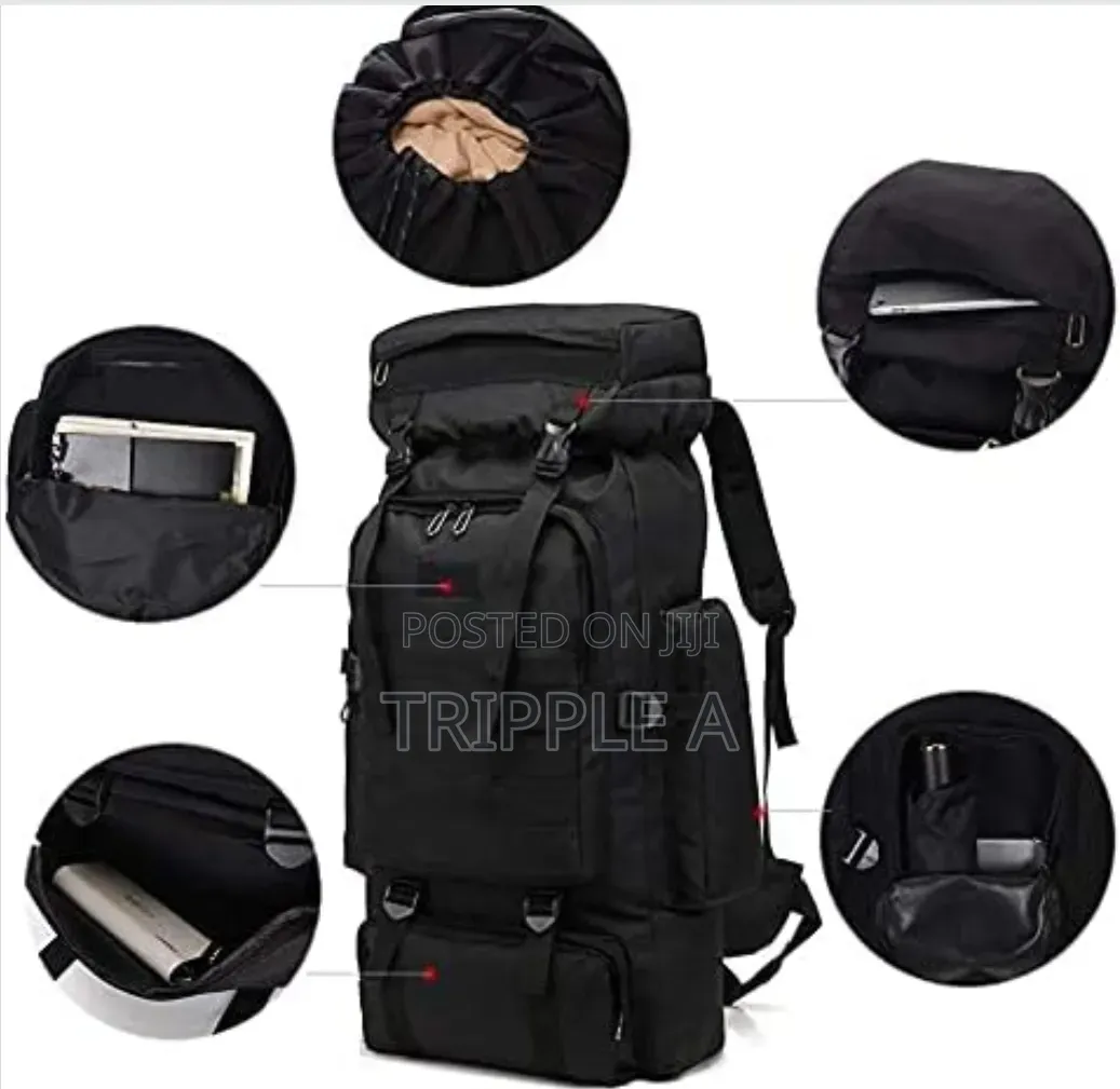 Mountaineering Backpack 75l Trekking Hiking Bag