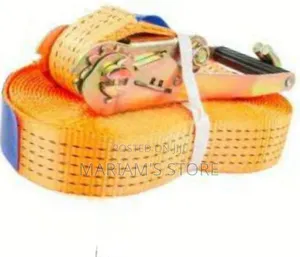 Heavy-duty Cargo Ratchet Strap For Securing Loads During Transportatio