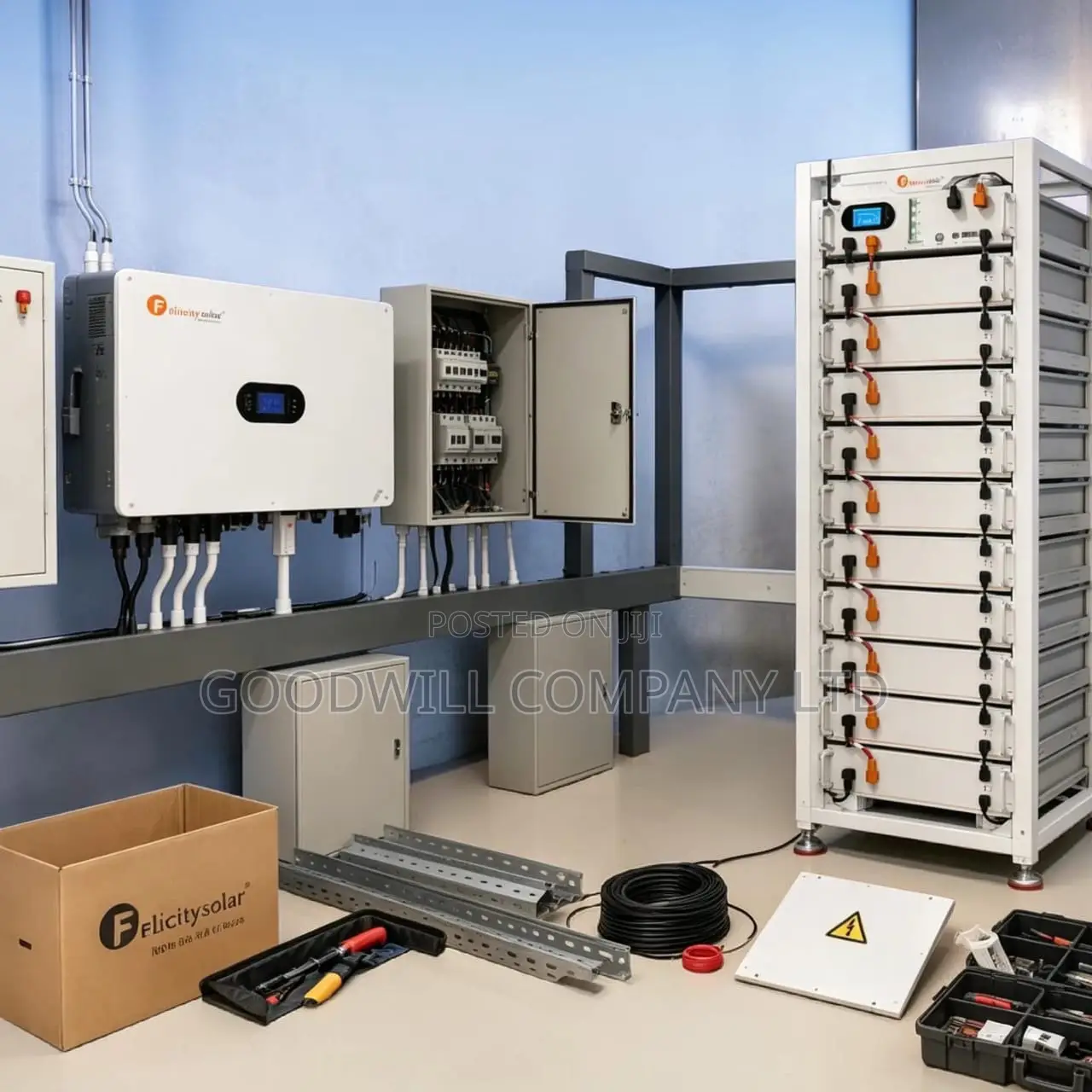 60kwh 50kva 3 Phase Comboindia Commercial Solar System Full Kit