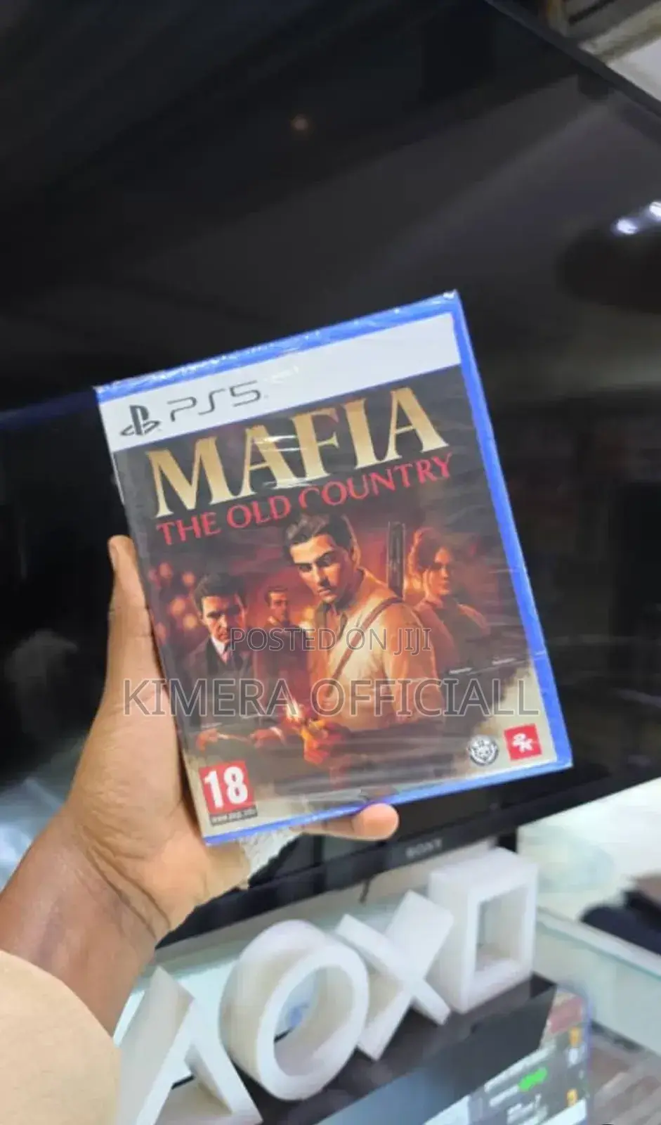 Mafia Old Country Game Cd for Ps5 - Immersive Mafia Origin Story