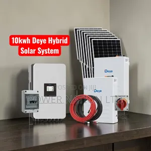 10kwh Deye Hybrid Solar System Full Kit