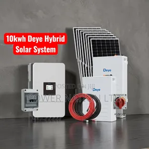 10kwh Deye Hybrid Solar System Full Kit