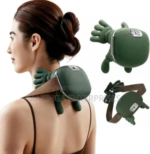 Therapalm Neck and Back Massager With Silicone Human Finger Design