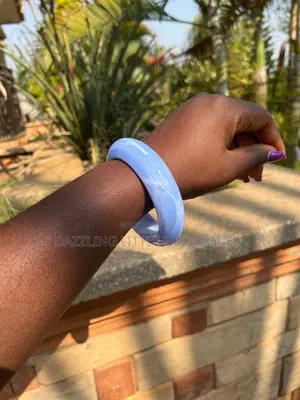 Sky Blue Acrylic Bangle for Women