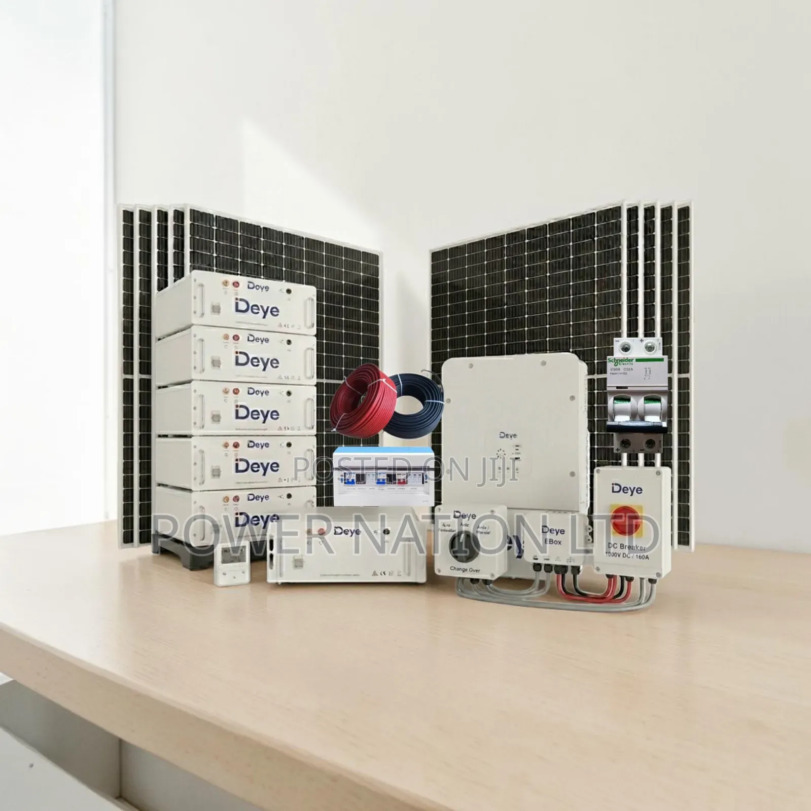 30kwh Deye Hybrid Solar System Full Kit