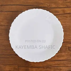 12 PCS Original Luminarc Feston White Dinner Plates (A Dozen)