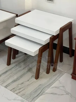 White Colored Center Table