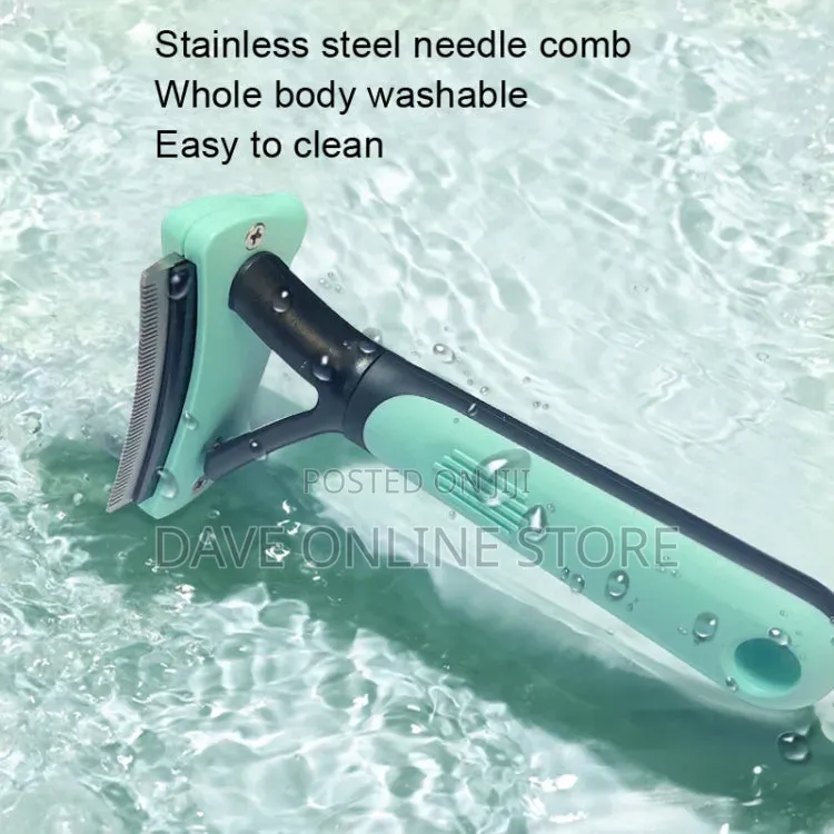 Pet Self Clean Curved Desheding Tool