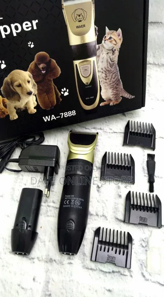 Dog Clippers Low Noise Rechargeable Professional Pet Clipper