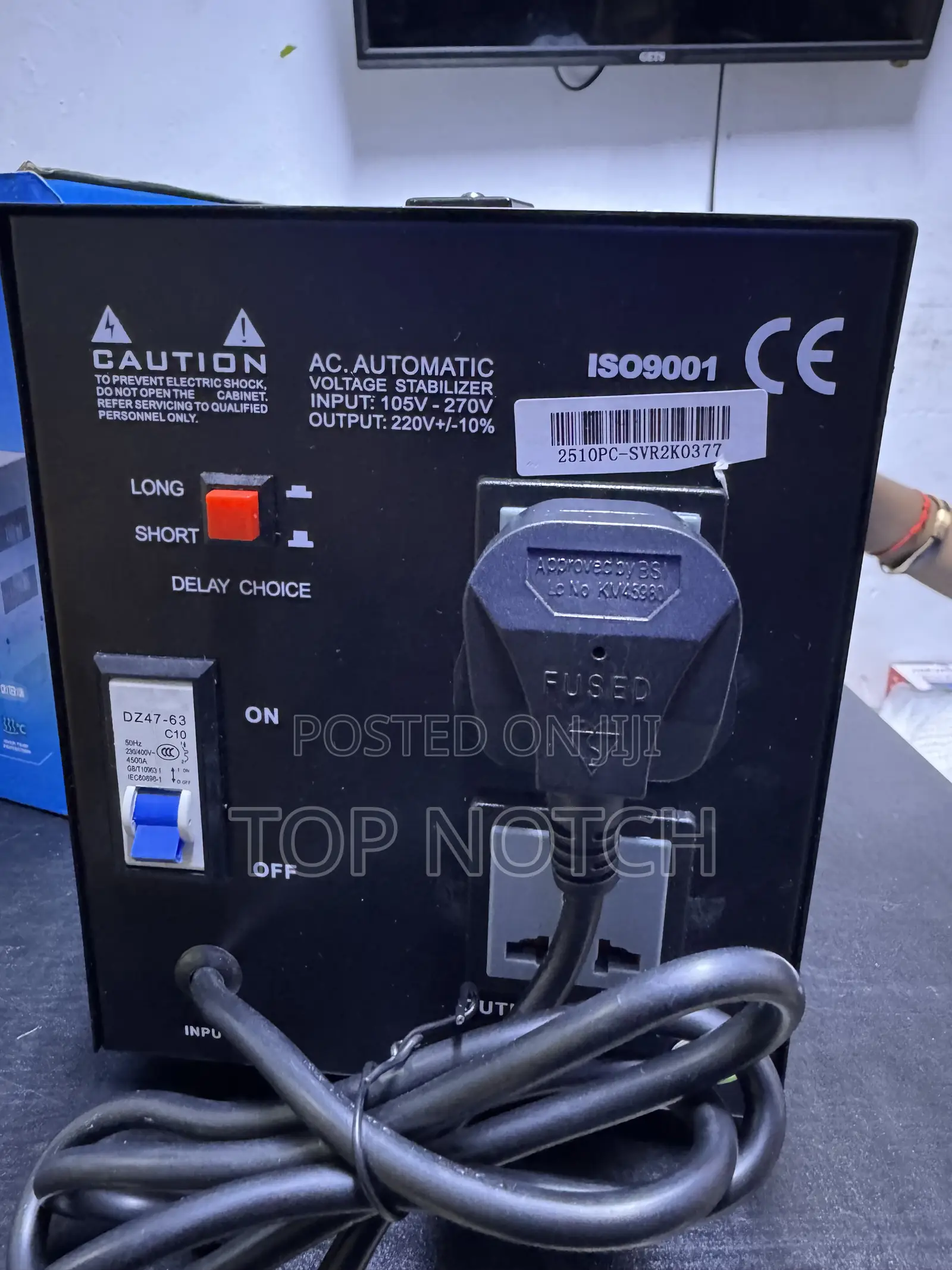 2kva/2000w Voltage Stablizer