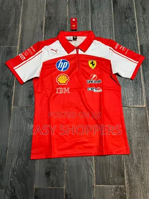 Official Puma Scuderia Ferrari F1 Team Replica Polo Shirt