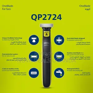 Philips Oneblade Trimmer Qp2724/10, Trim, Edge Shave- Cordless Blade