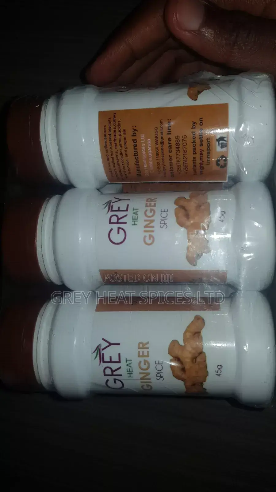 Grey Heat Ginger Spice 45g